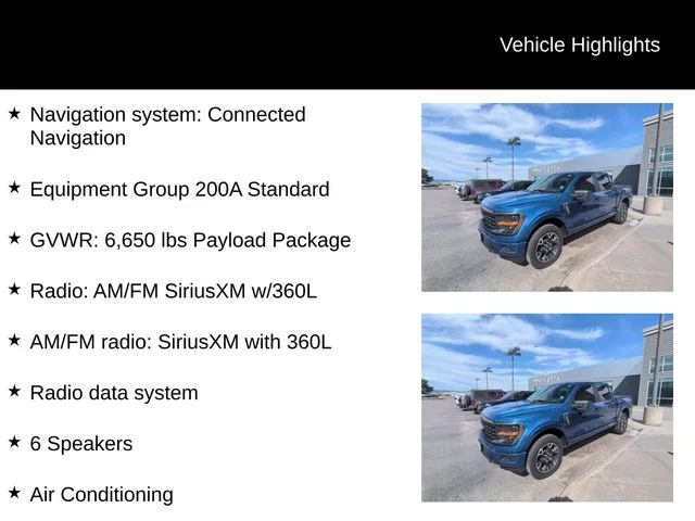 Used 2024 Blue Ford STX image 7