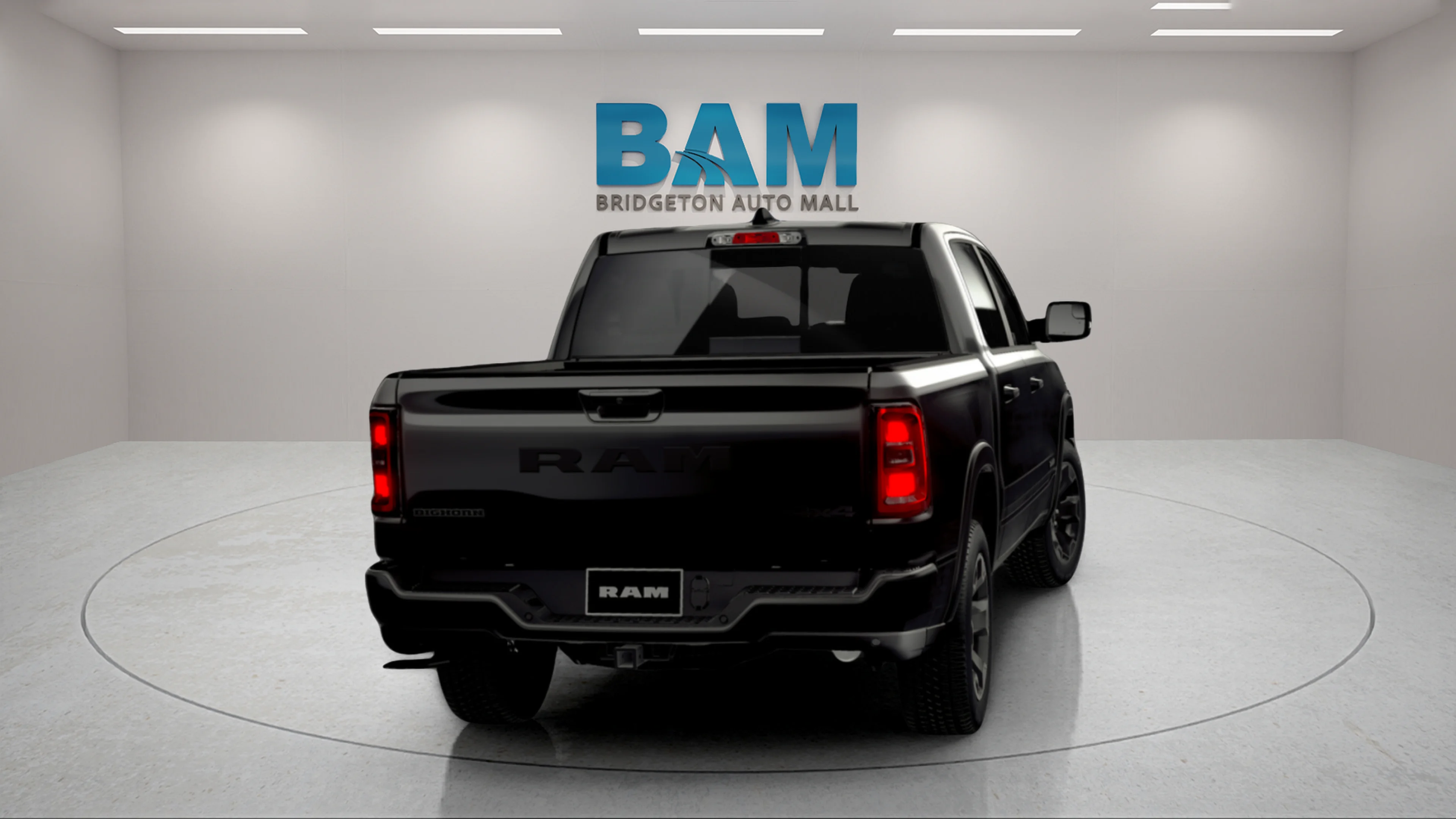 New 2026 Diamond Black Crystal Pearlcoat Ram Big Horn image 6