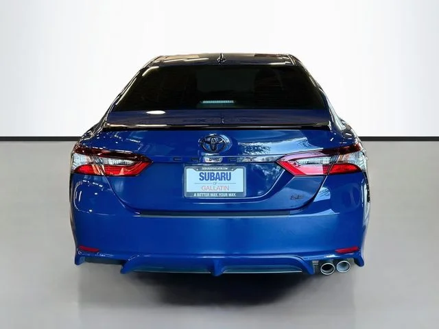 Used 2023 Blue Toyota SE Nightshade image 4