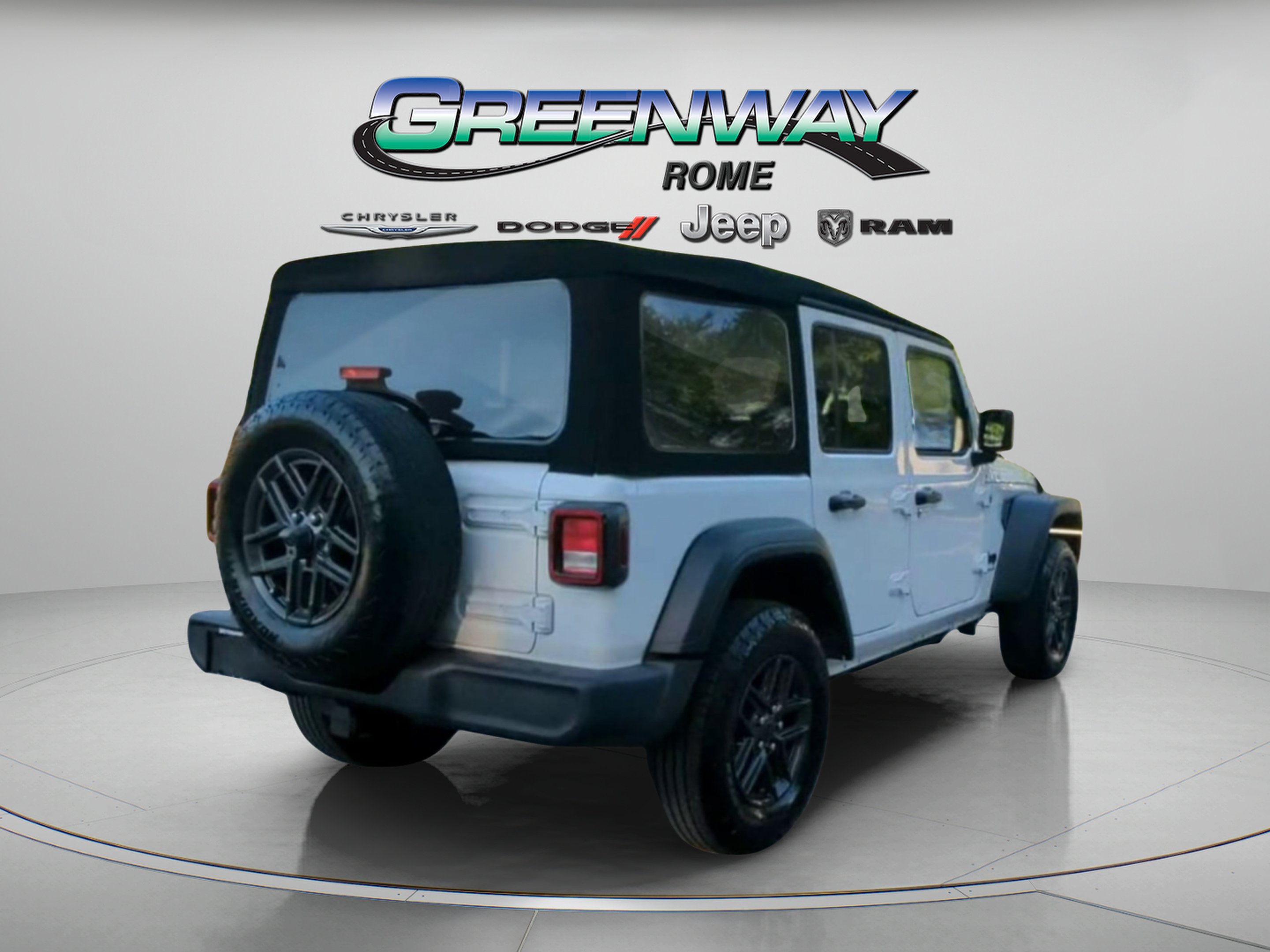 Used 2024 Bright White Clearcoat Jeep Sport S image 29