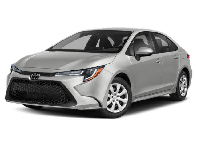 Used 2022 Classic Silver Metallic Toyota LE image 1