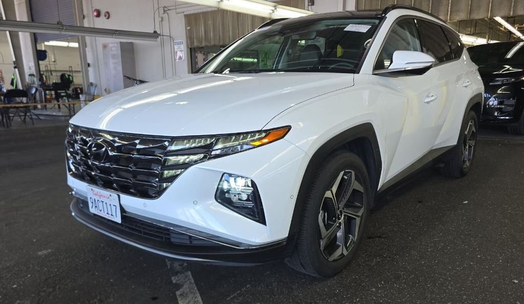 Used 2022 Gray Hyundai Limited image 1