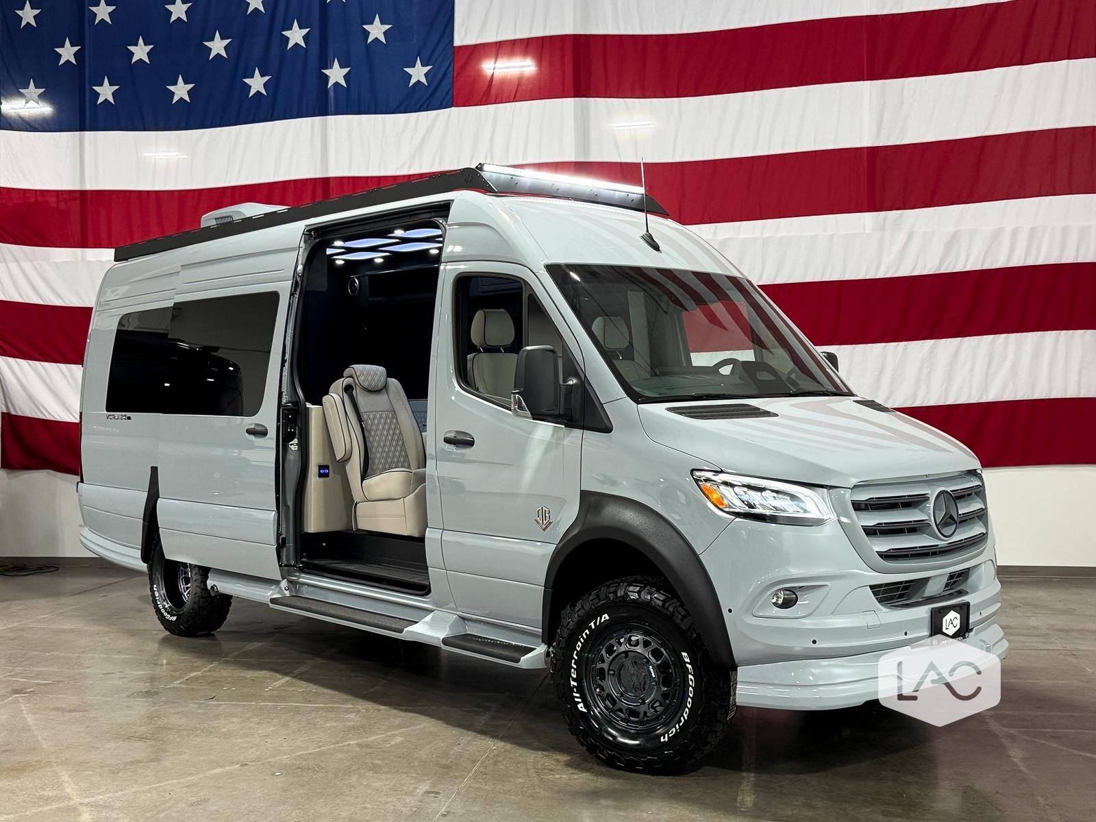 New 2026 Silver Grey OGV LUXURY COACH AWD 540ah ANYWHERE | Desert Runner PKG EVICTUS Suspension image 75