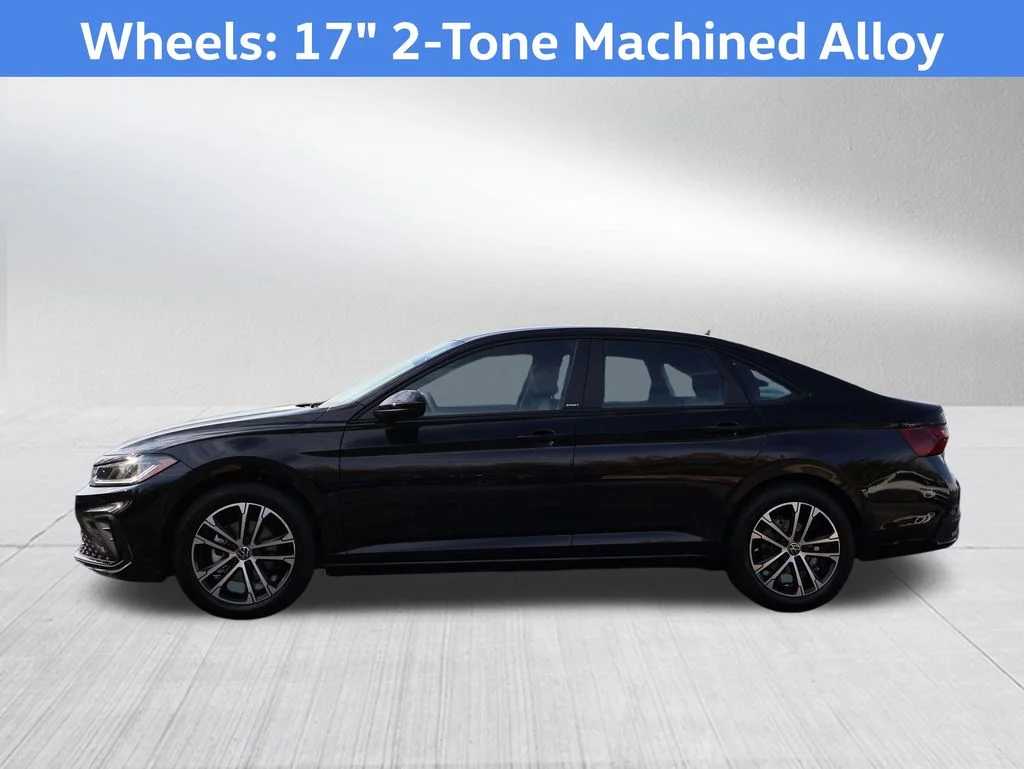 New 2026 Black Volkswagen 1.5T Sport image 9