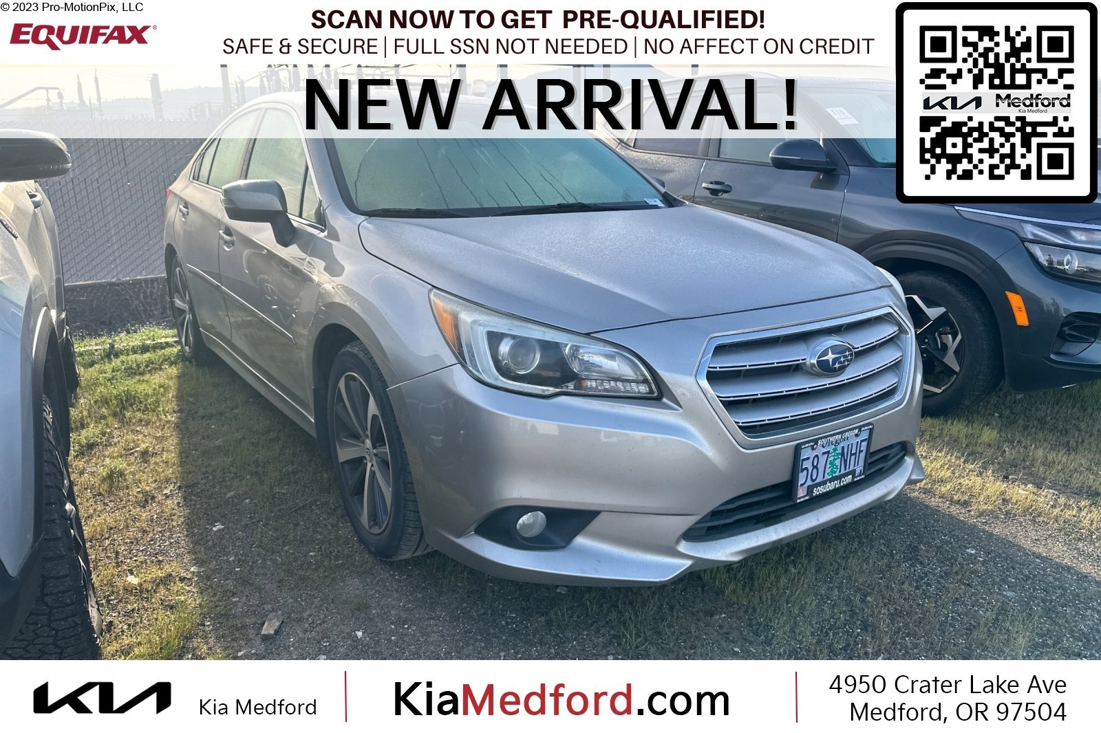 2016 Subaru Legacy 2.5i Limited
