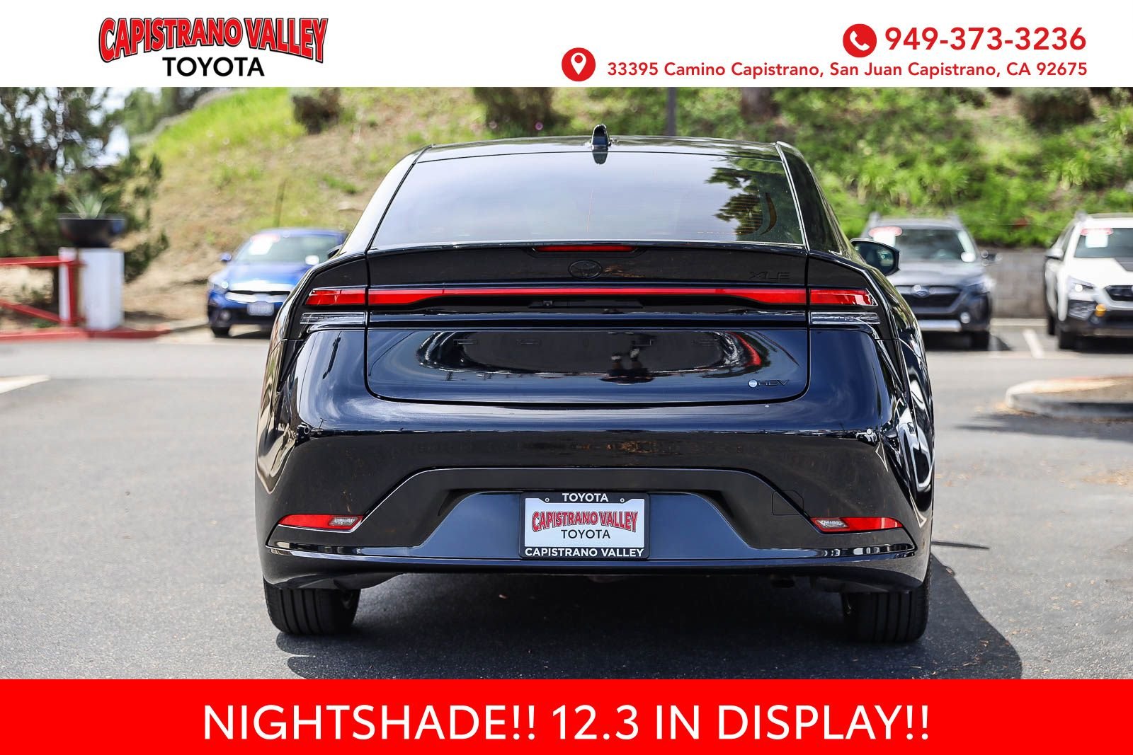 Certified Used 2025 MIDNIGHT BLACK METALLIC Toyota Nightshade image 5