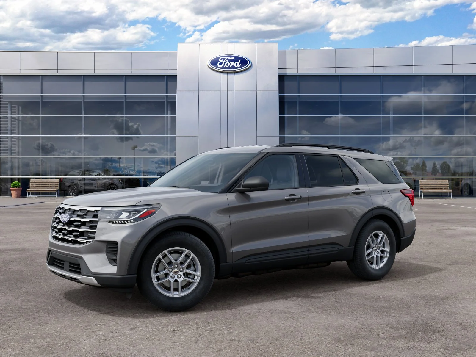 New 2027 Carbonized Gray Metallic Ford Active image 14