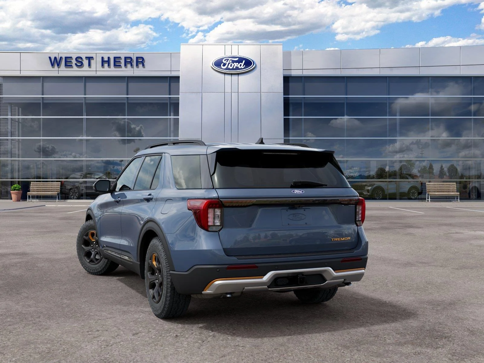 New 2027 Vapor Blue Metallic Ford Tremor® image 4