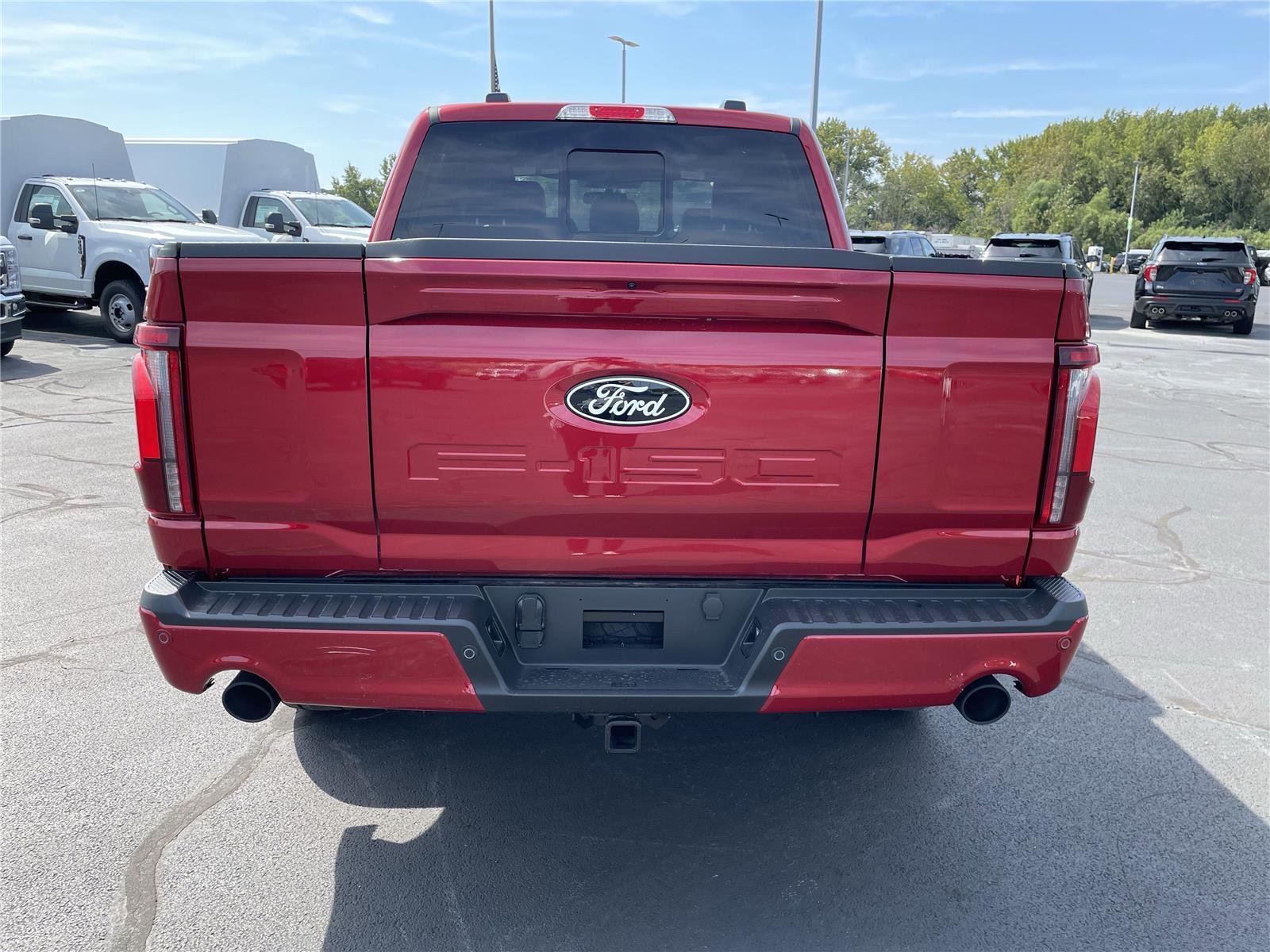 New 2025 Rapid Red Metallic Tinted Clearcoat Ford Lariat® image 44