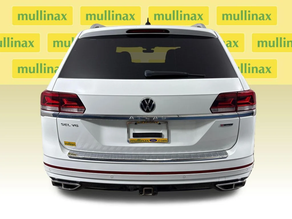 Certified Used 2022 White Volkswagen 3.6L V6 SEL Premium R-Line image 7