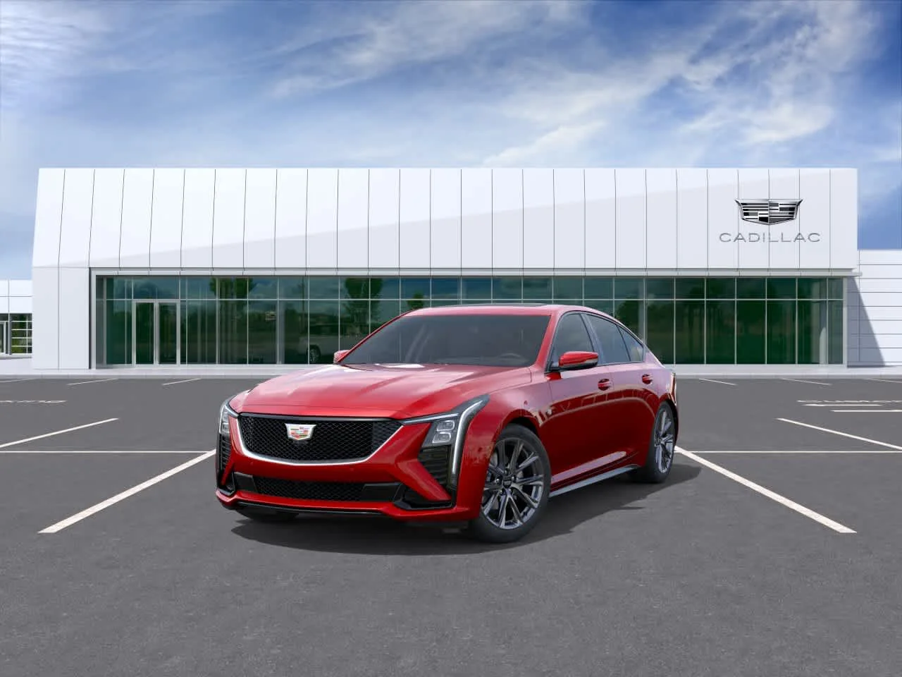 New 2026 Radiant Red Tintcoat Cadillac Sport image 8