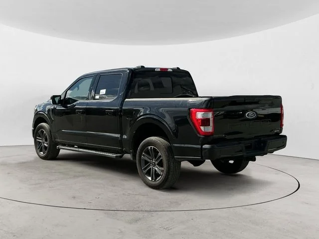 Used 2023 Agate Black Metallic Ford Lariat image 3