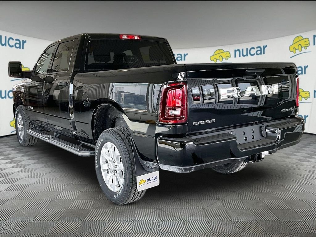 New 2026 Diamond Black Crystal Pearlcoat RAM Big Horn image 5