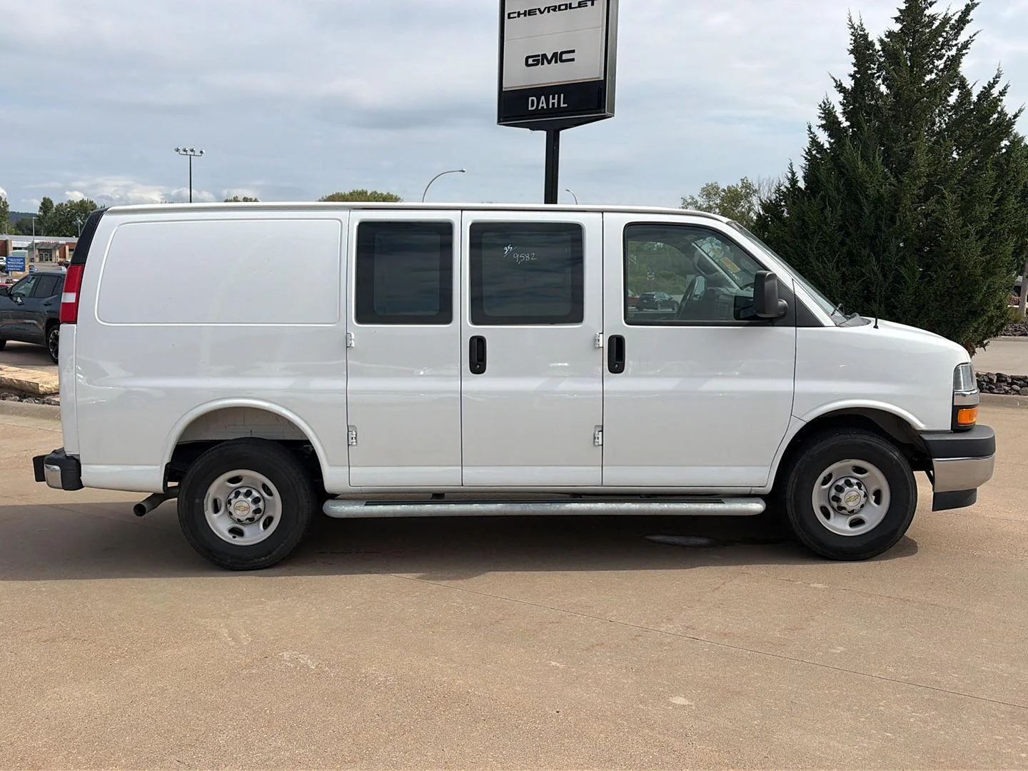 Used 2025 Chevrolet Express Cargo Work Van with VIN 1GCWGAFP5S1251089 for sale in Winona, Minnesota