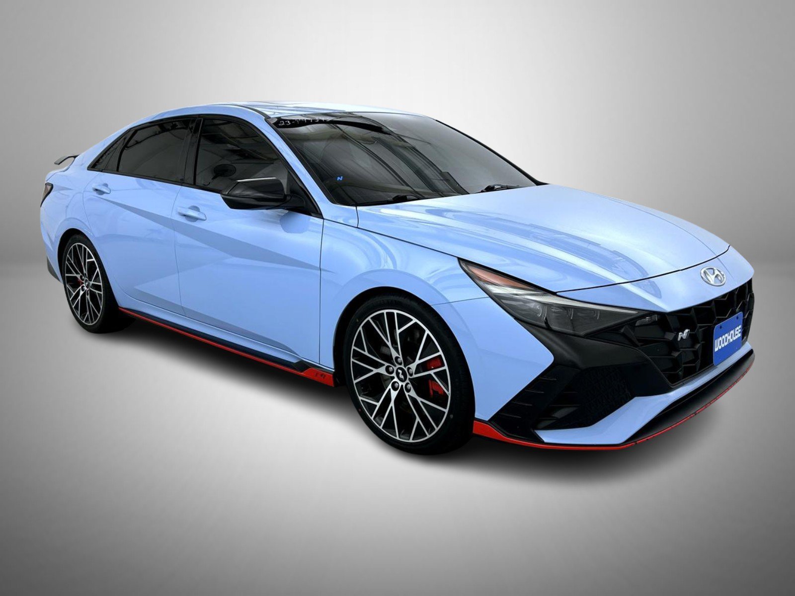 Used 2023 Blue Hyundai Base image 3
