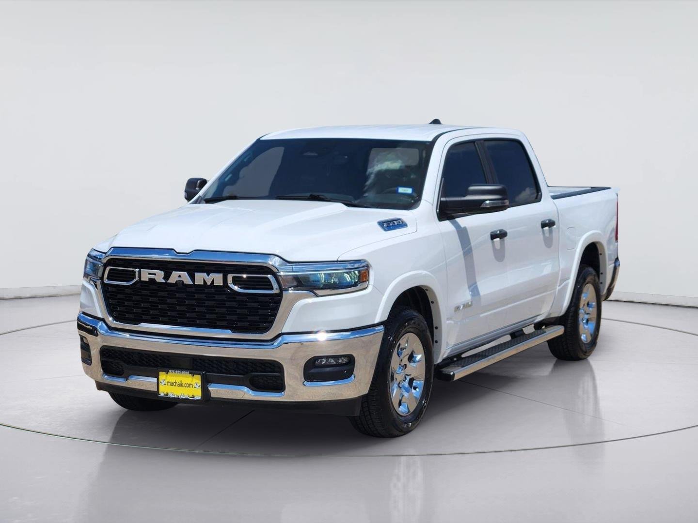 Used 2025 Bright White Clearcoat Ram Big Horn image 3