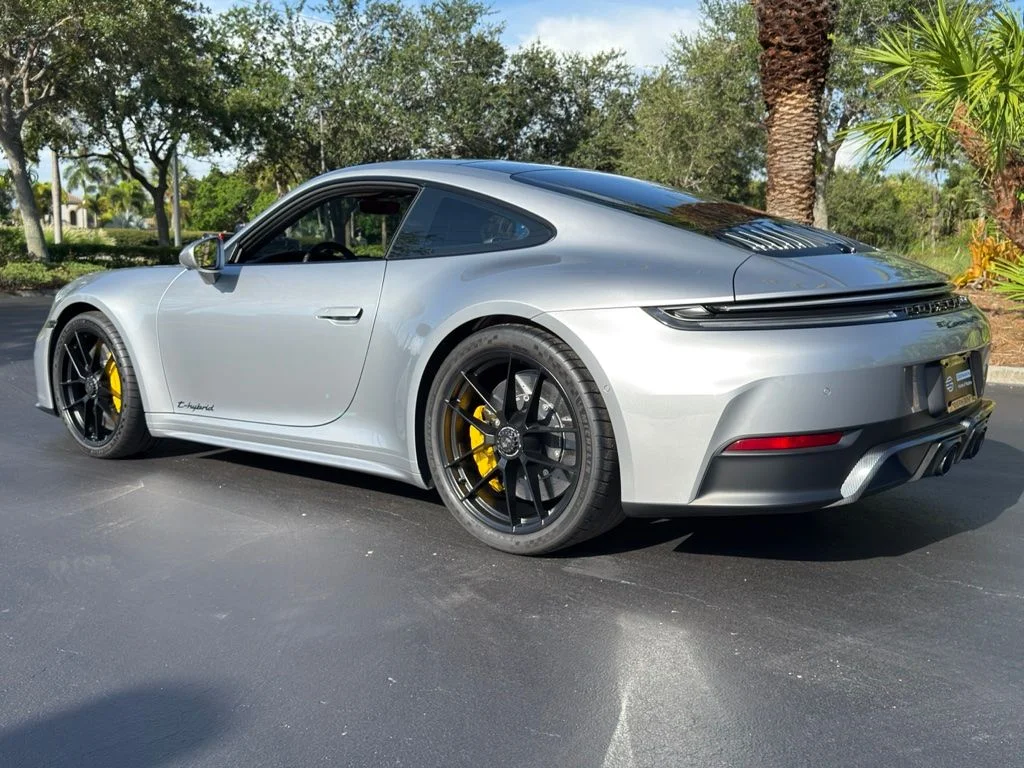 Used 2025 GT Silver Metallic Porsche Carrera 4 GTS image 3
