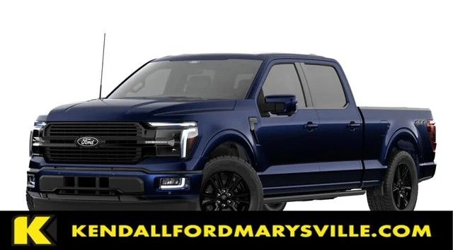 New 2026 Antimatter Blue Metallic Ford Platinum image 1