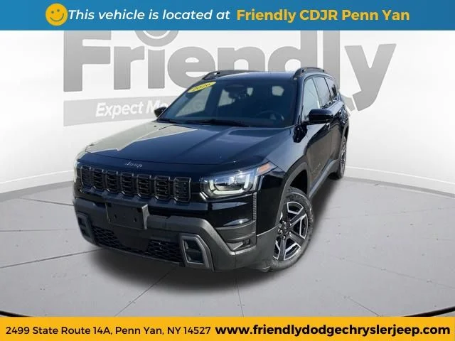 New 2026 Diamond Black Crystal Pearl-Coat Exterior Paint Jeep Laredo image 1