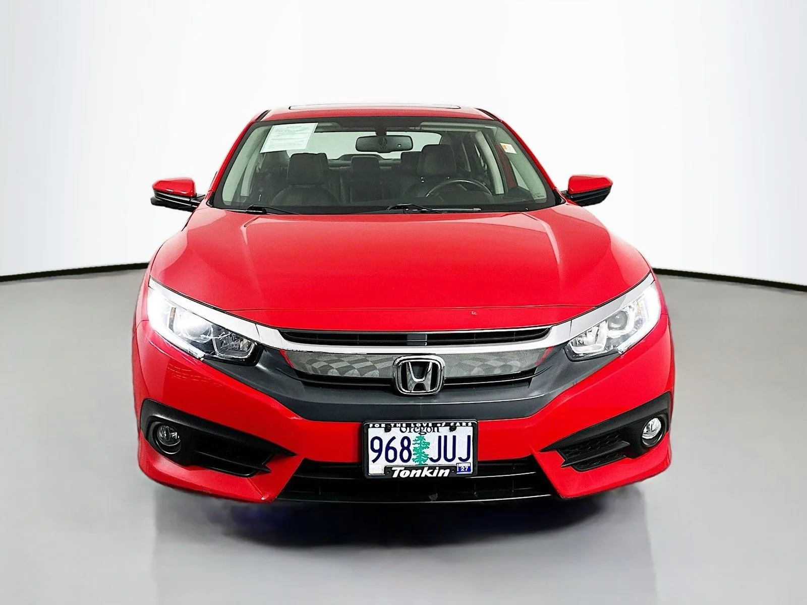 Used 2017 Rallye Red Honda EX-L image 2