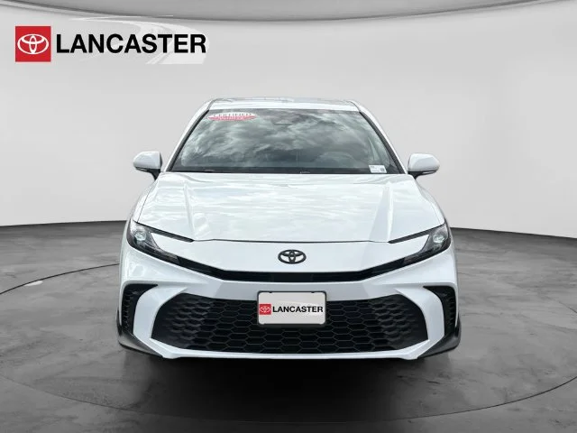 Certified Used 2025 White Toyota SE image 2