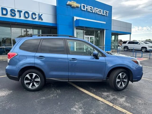 Used 2017 Subaru Forester Premium with VIN JF2SJAGC6HH592305 for sale in Woodstock, IL