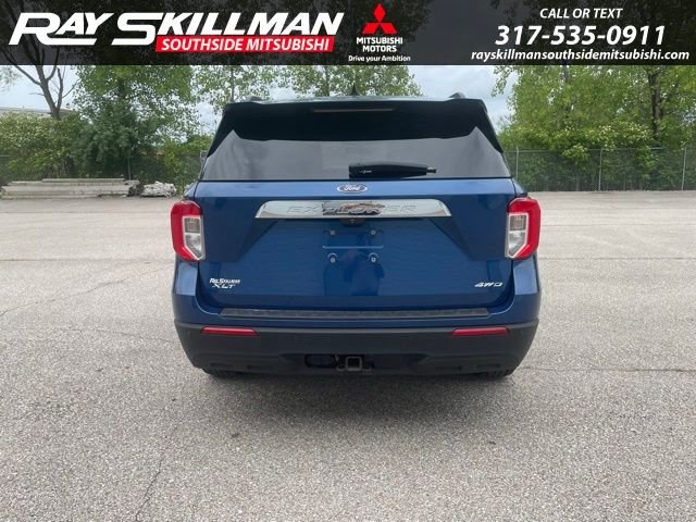 Used 2021 Blue Ford XLT image 6