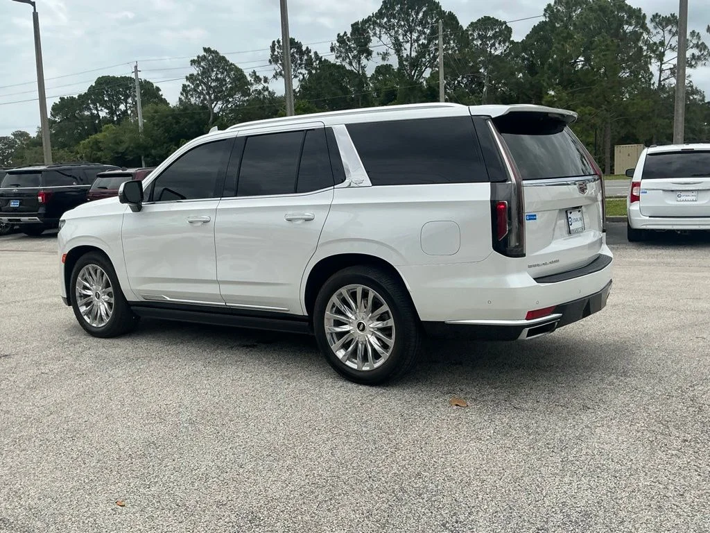 Used 2023 White Cadillac Premium Luxury image 8