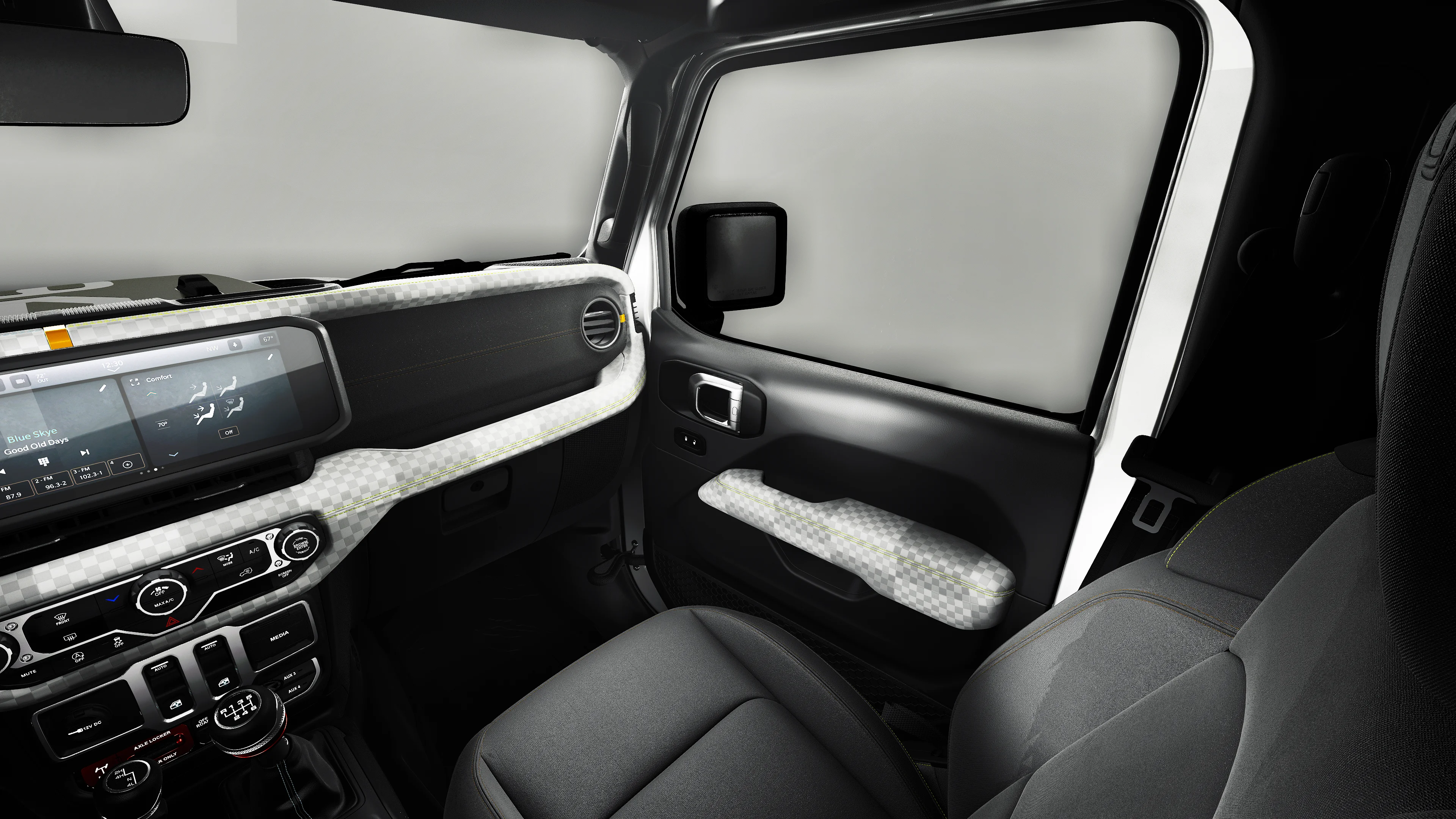 New 2027 Bright White Clear-Coat Paint Jeep Willys image 7