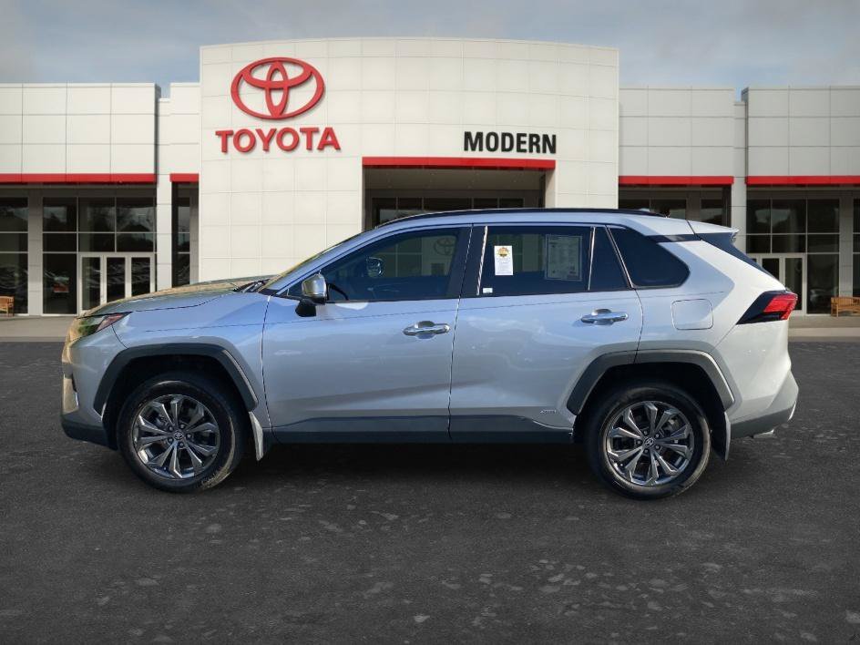Used 2024 Silver Sky Metallic Toyota Hybrid Limited image 10