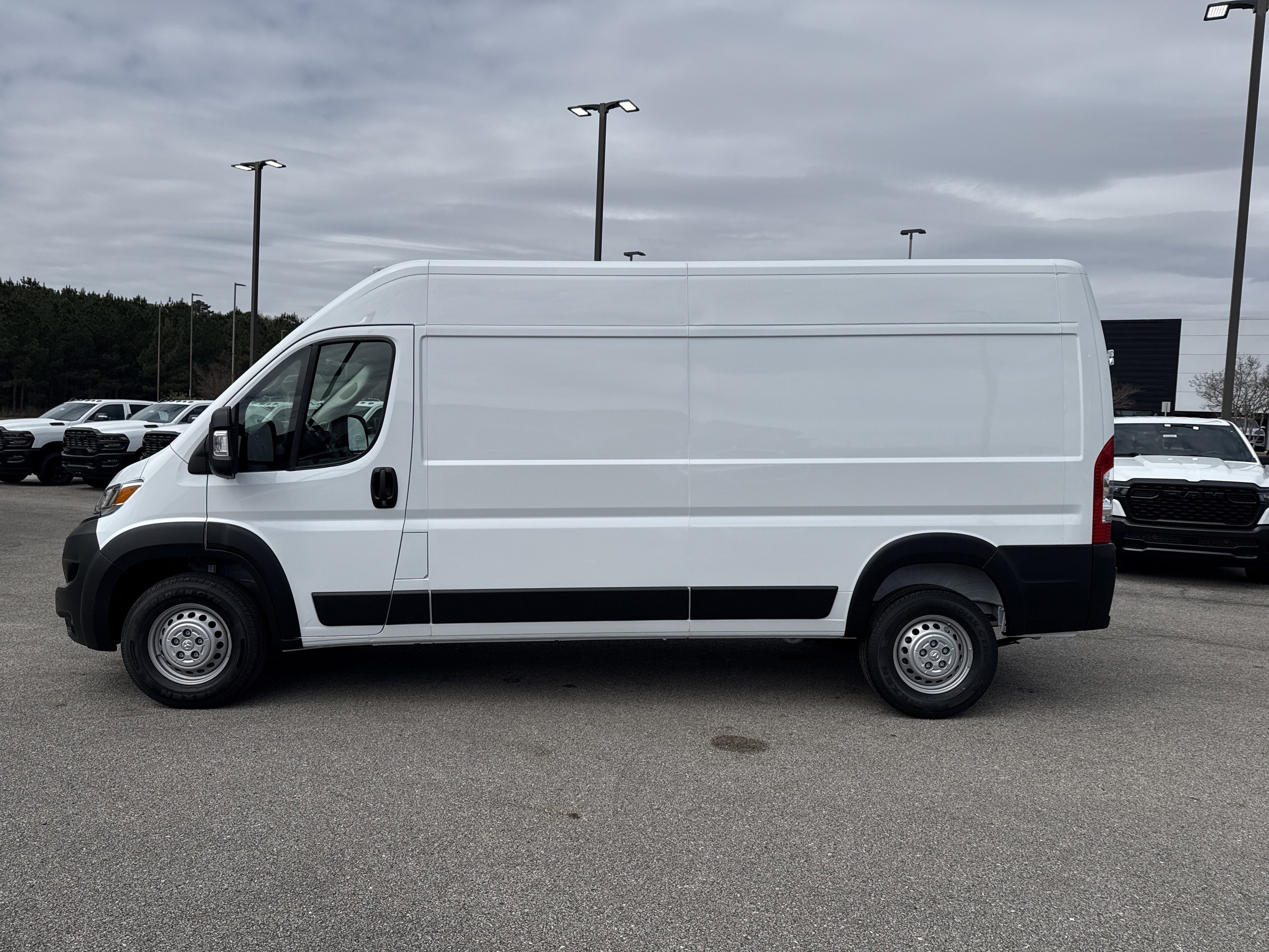 New 2026 Bright White Clearcoat RAM High Roof image 4