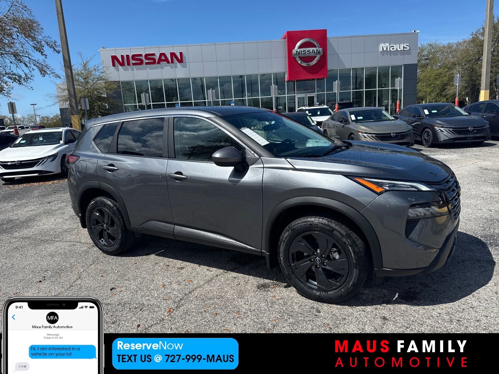 New 2026 Gray Nissan SV image 1