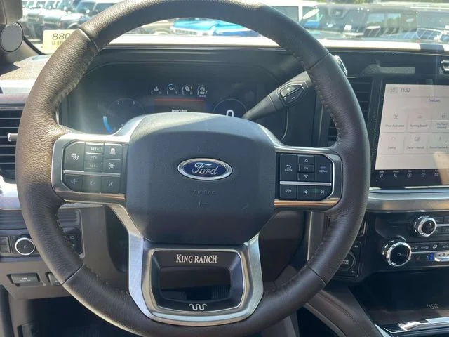 New 2026 Star White Metallic Tri-Coat Ford King Ranch image 10