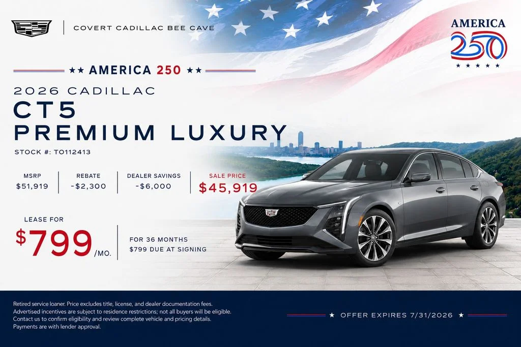 New 2026 Red Cadillac Sport image 2