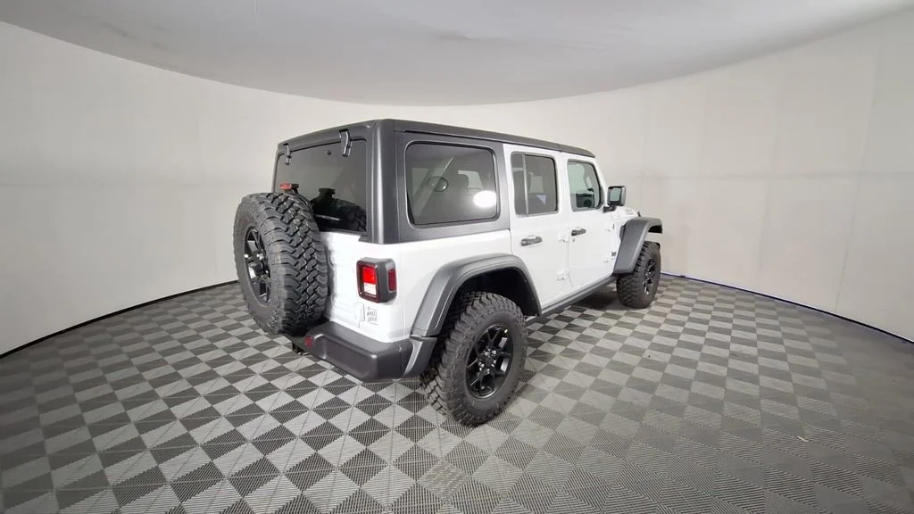 New 2026 Bright White Clear-Coat Exterior Paint Jeep Willys image 4