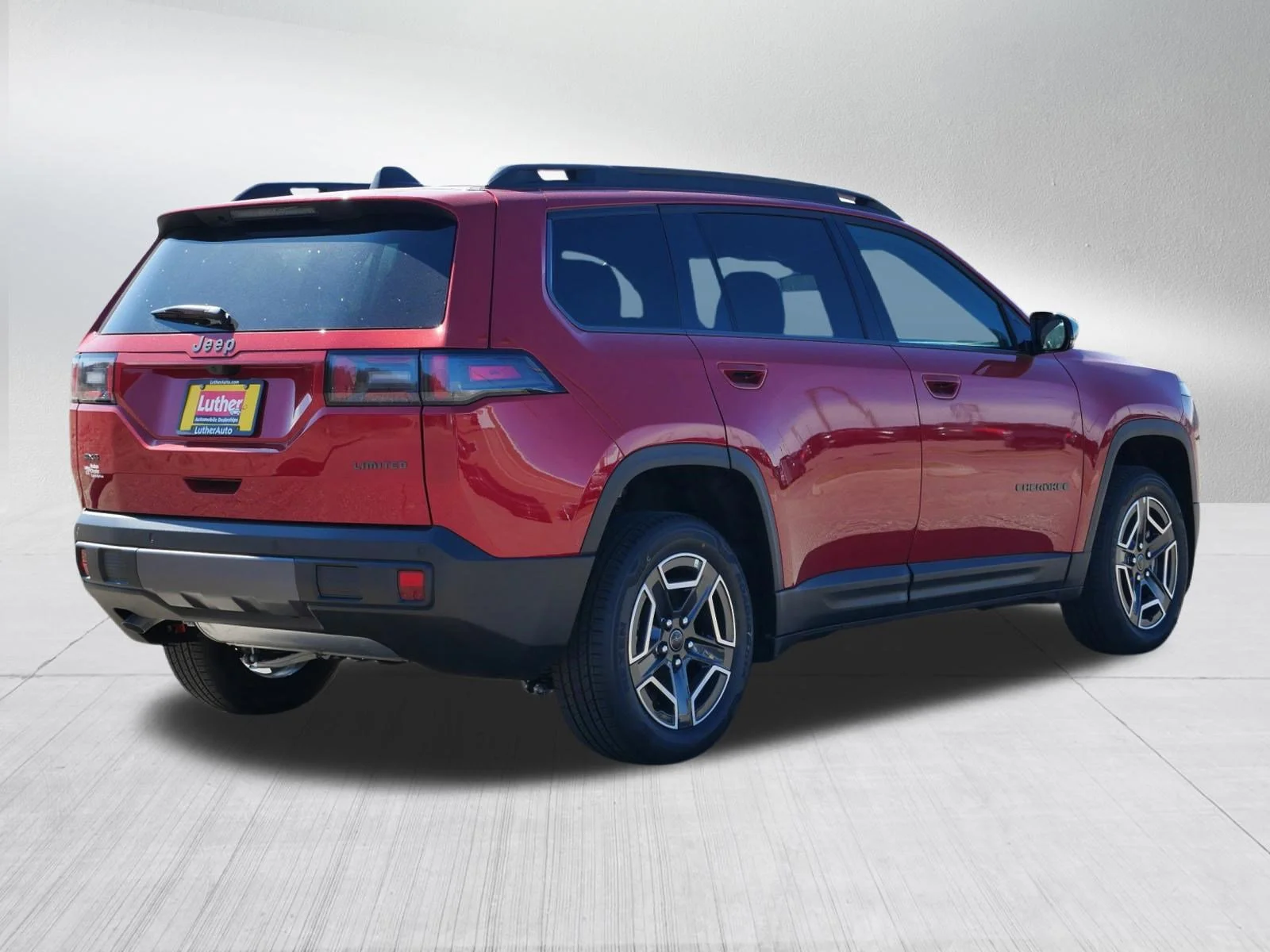 New 2026 Red Hot Pearl-Coat Exterior Paint Jeep Limited image 2