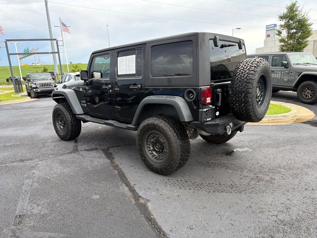 Used 2018 Black Jeep Unlimited Sport image 5