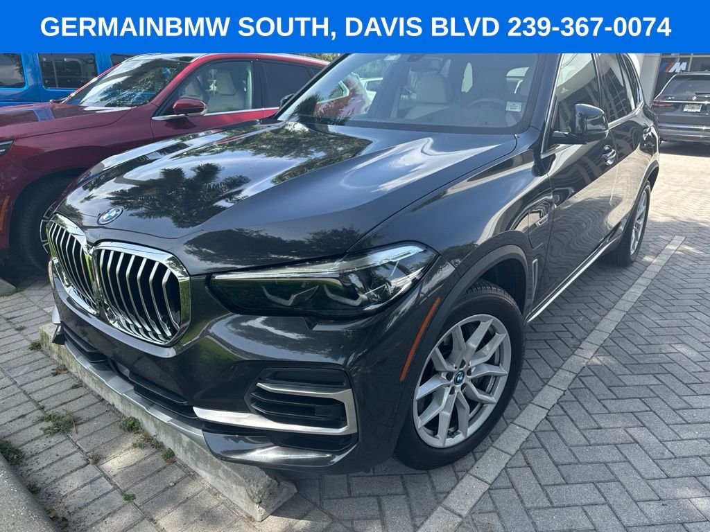 Certified Used 2022 Dark Graphite BMW xDrive45e image 1