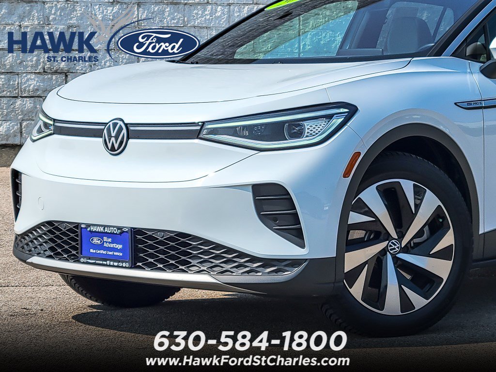 Certified 2022 Volkswagen ID.4 PRO S with VIN WVGUNPE24NP035978 for sale in St. Charles, IL