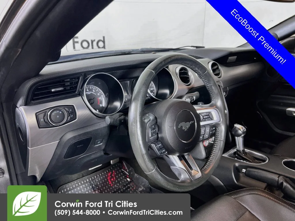 Used 2018 Ford Mustang EcoBoost Premium with VIN 1FATP8UH6J5142628 for sale in Pasco, WA
