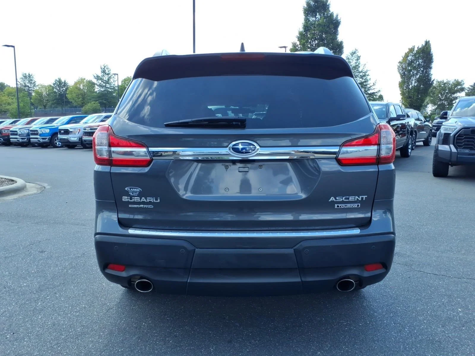 Used 2019 Magnetite Gray Metallic Subaru Touring image 16