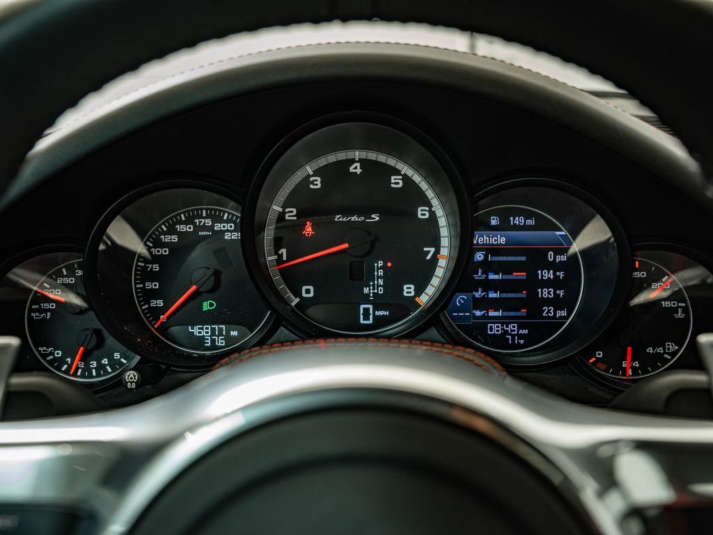 Certified Used 2014 Silver Porsche Turbo S image 37