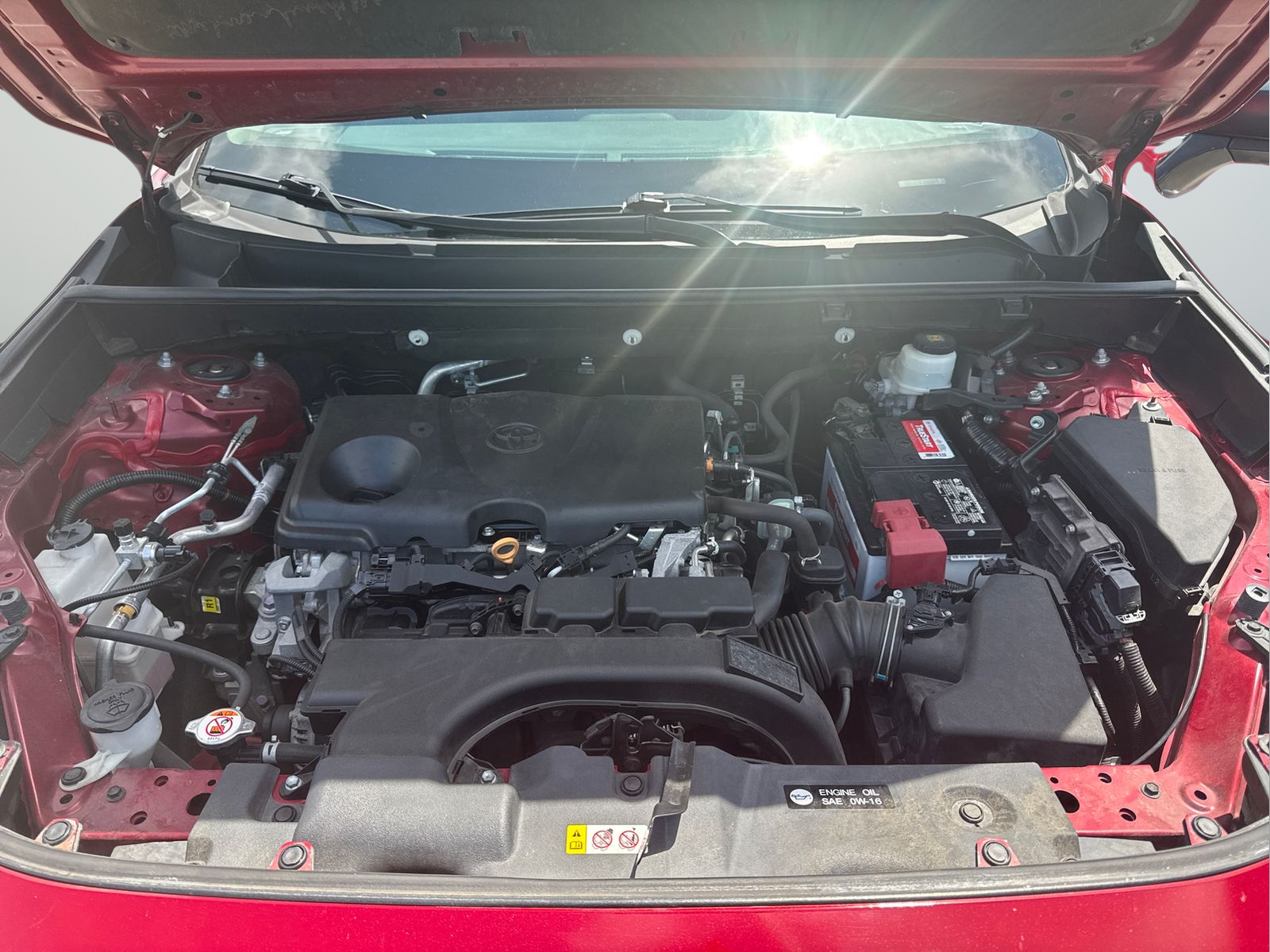 Used 2021 Red Toyota LE image 37
