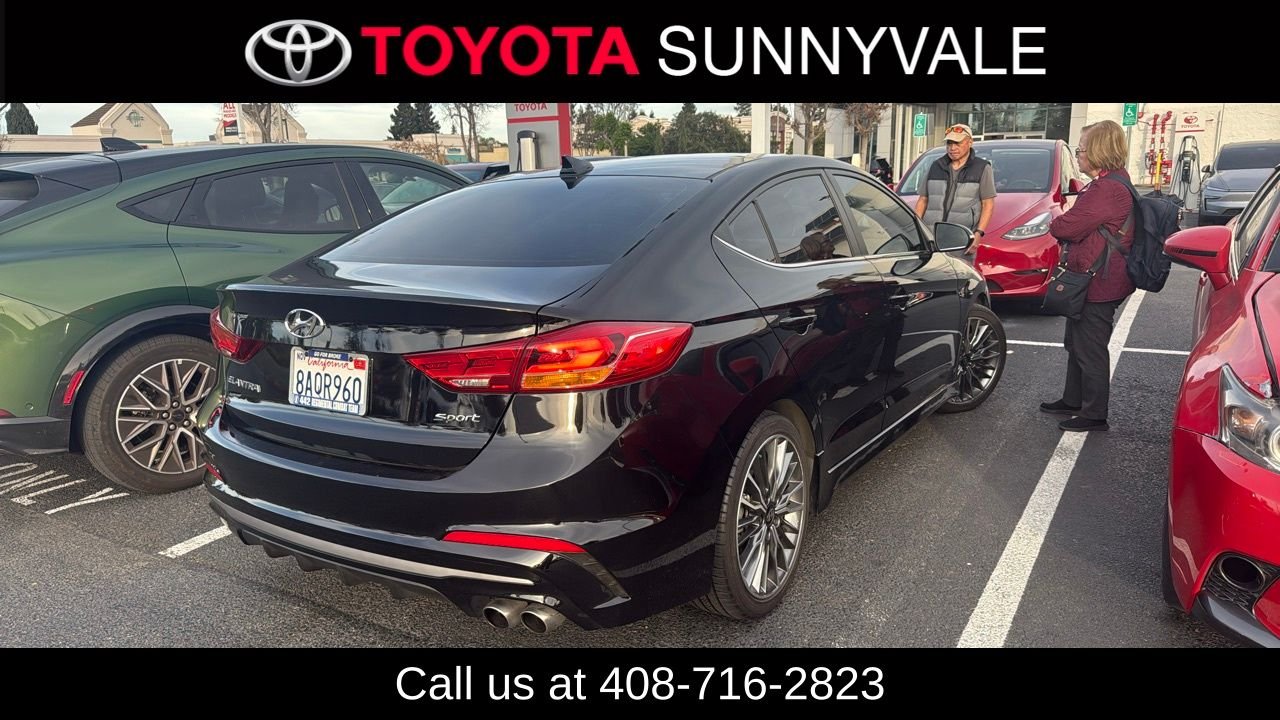 Used 2018 Hyundai Elantra Sport with VIN KMHD04LB3JU468610 for sale in Sunnyvale, CA