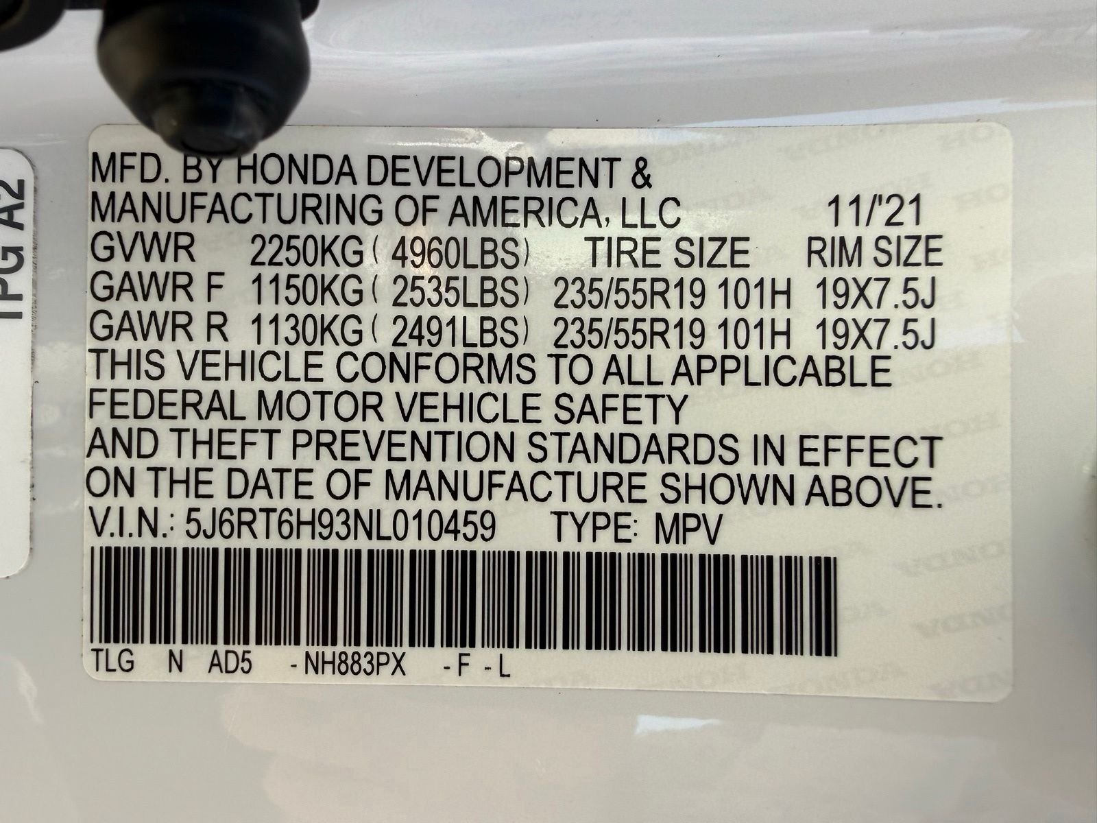 2022 Honda CR-V Touring - Photo 48