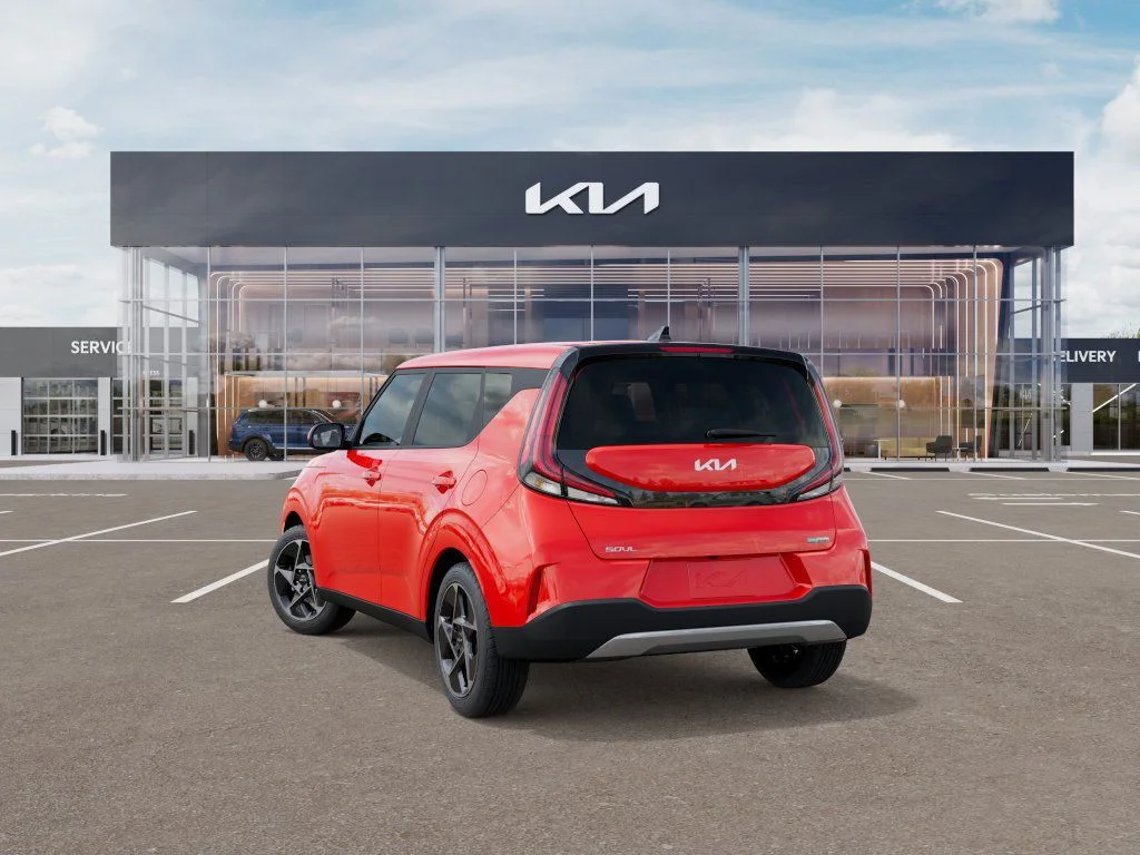 New 2025 Red Kia EX image 4