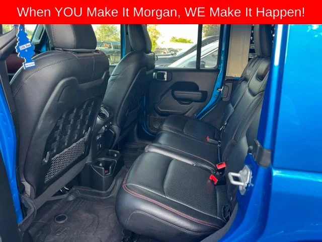 Used 2022 Blue Jeep Unlimited Rubicon image 8