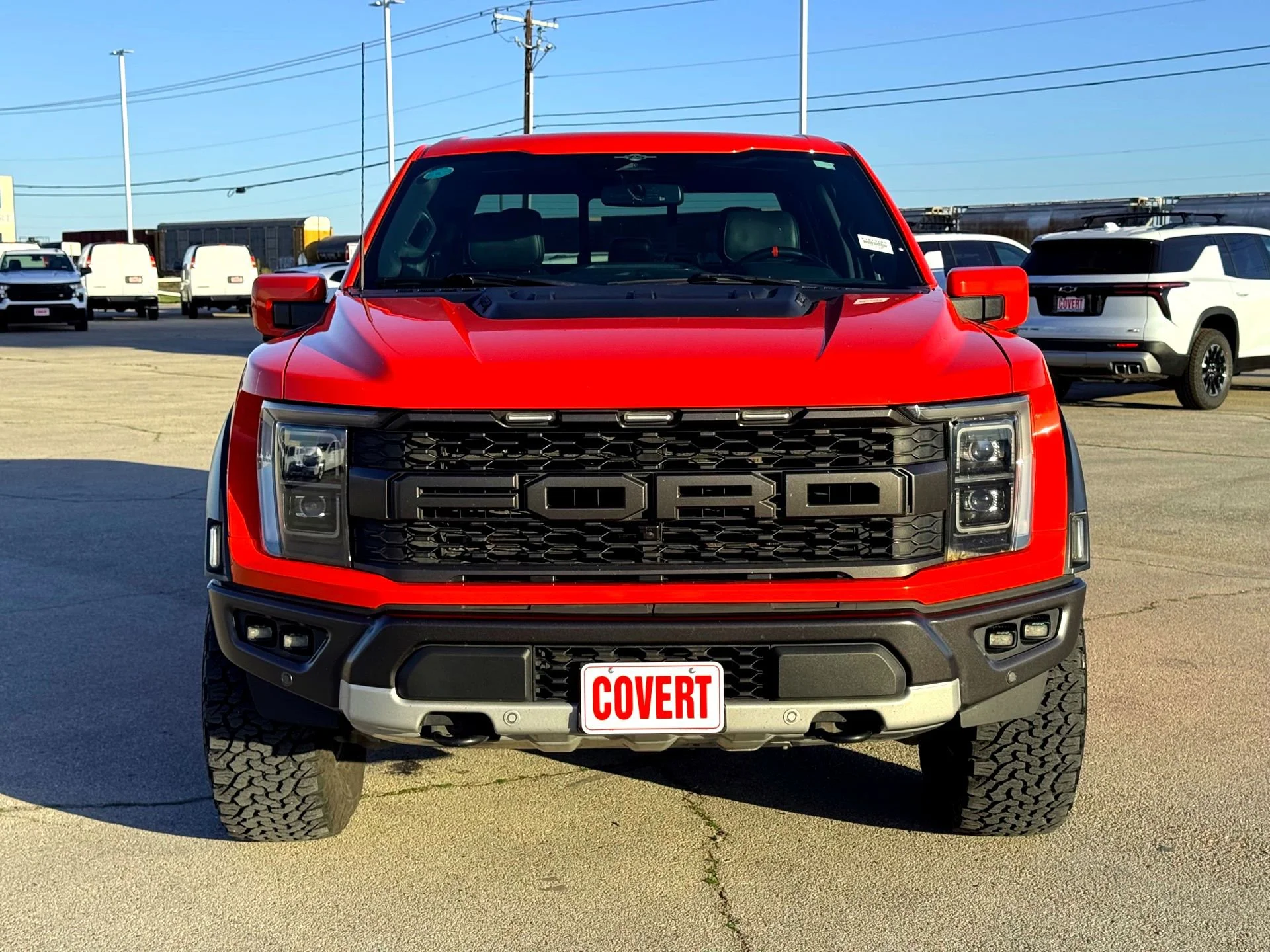 Used 2023 Orange Ford Raptor image 4