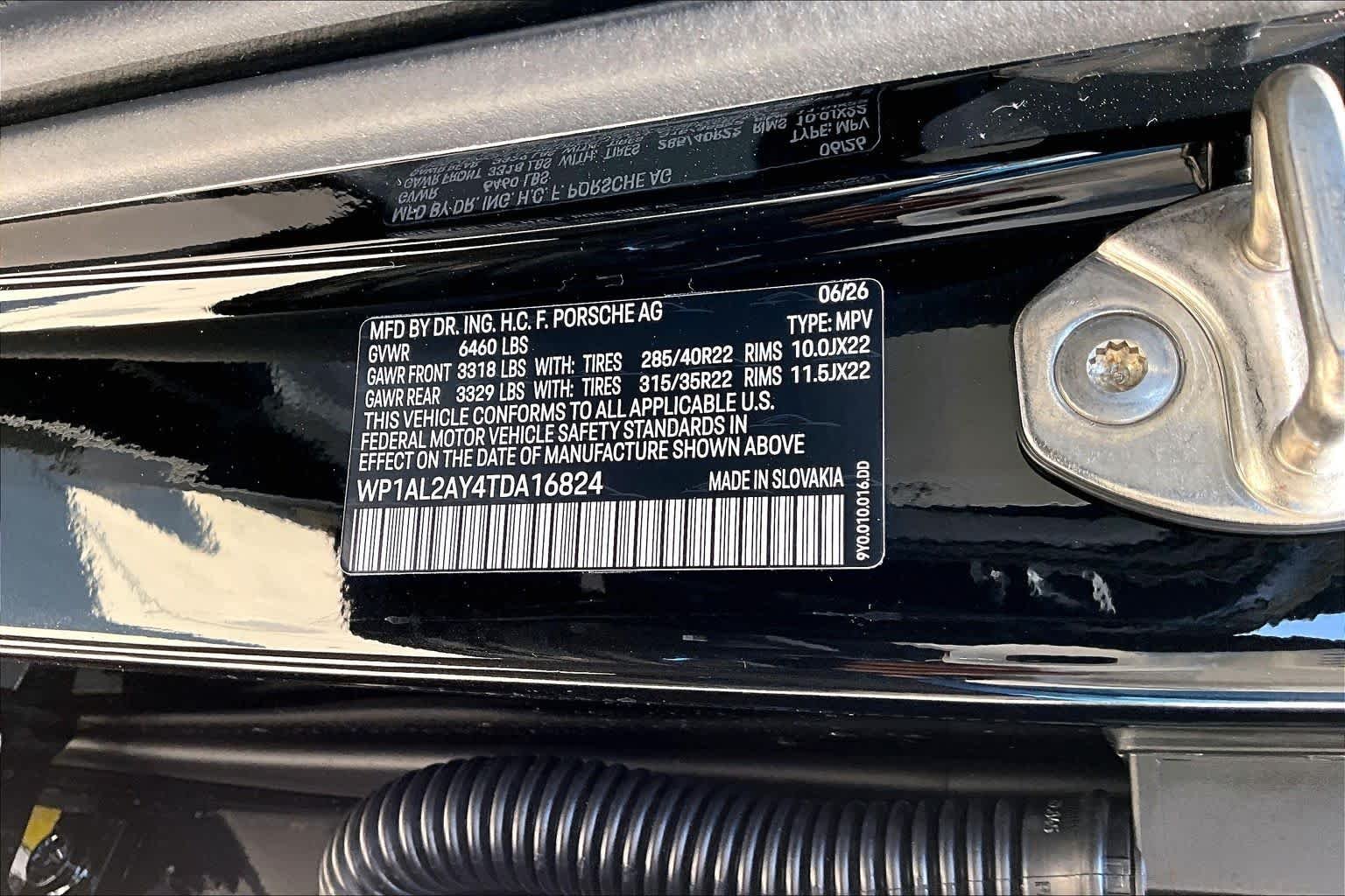 New 2026 Chromite Black Metallic Porsche S image 26