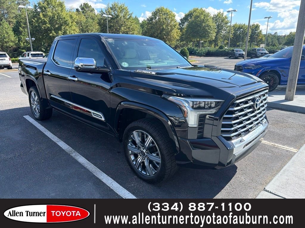 Used 2024 Black Toyota Capstone image 1